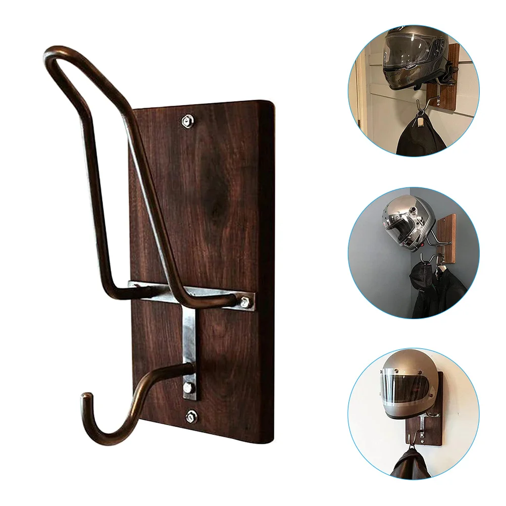 

Hooks Wall Hanger Storage Coat Rack Metal Hangingheadphone Shelf Holder Bike Robe Organizer Over Mounted The Stand Hangers Hat