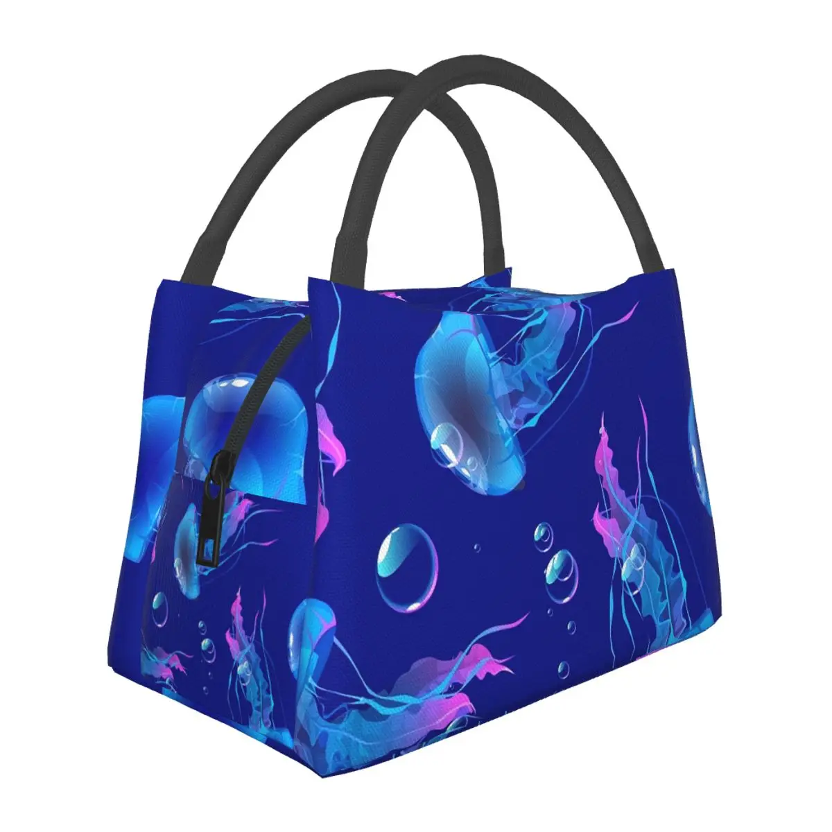 

Jellies Print Lunch Bag Fun Animal Print Office Lunch Box For Child Leisure Designer Thermal Tote Handbags Convenient Cooler Bag