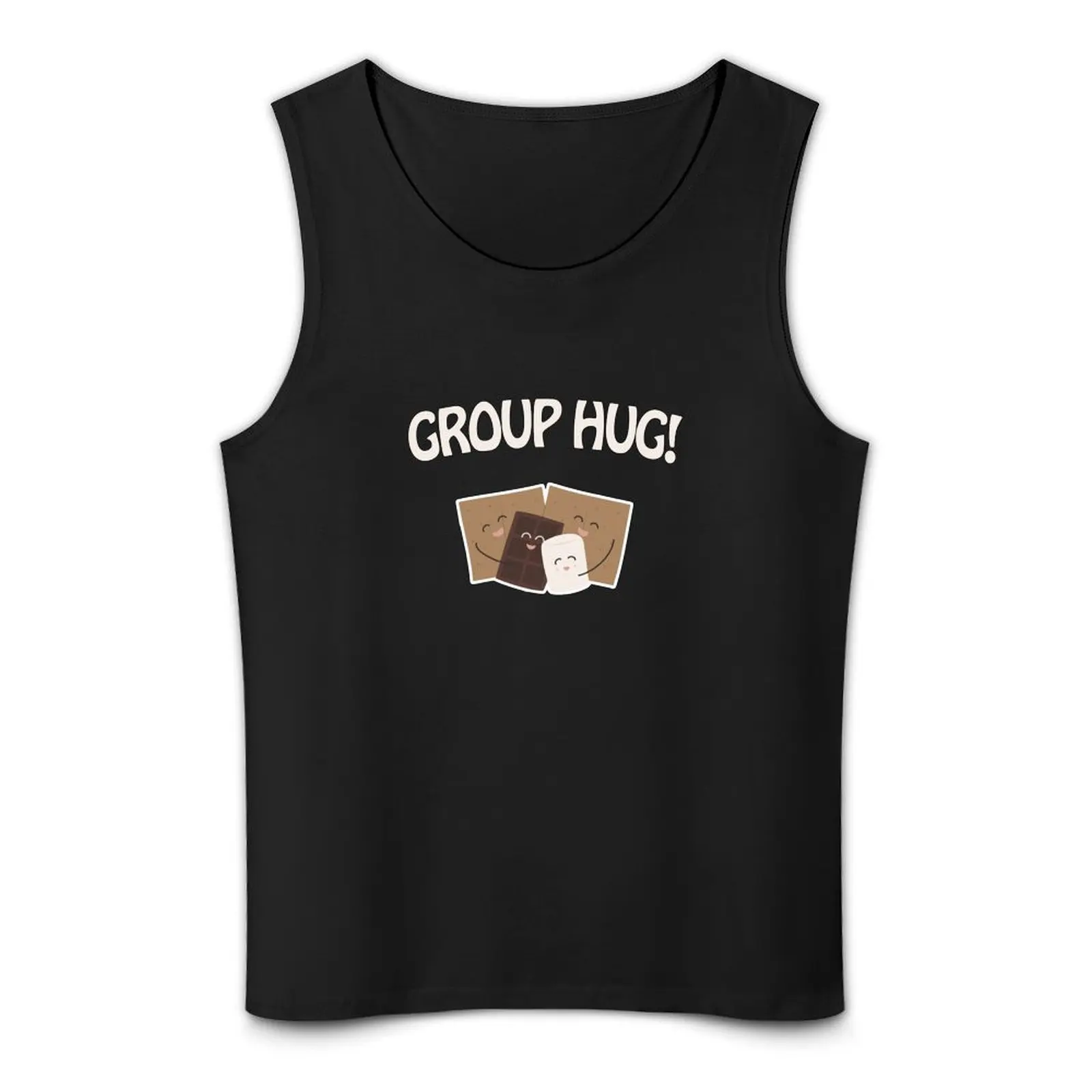 Group Hug Smores V5 Майка аниме футболки для мужчин спортивная рубашка мужская футболка