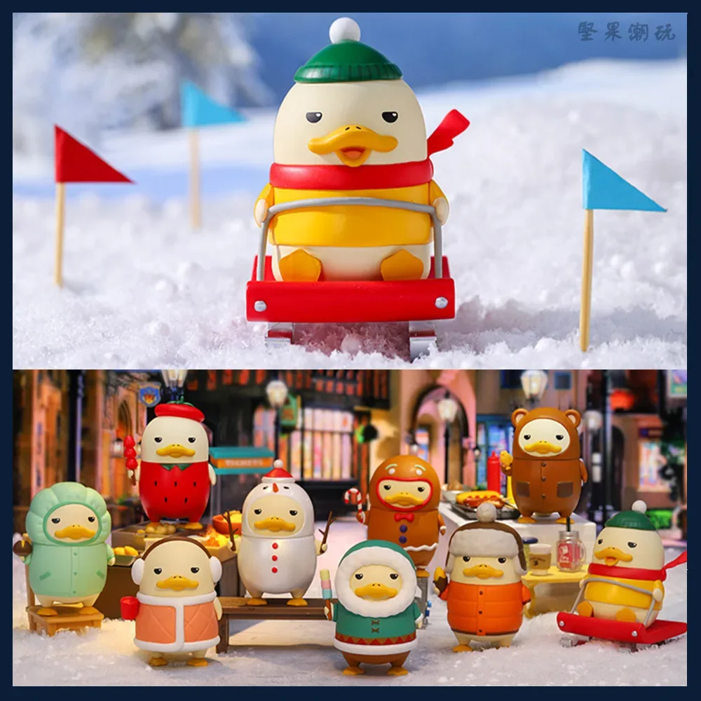 

55TOYS Duckoo winter land Series Blind Box Collectible Action Kawaii anime toy figures Birthday Gift Constellation