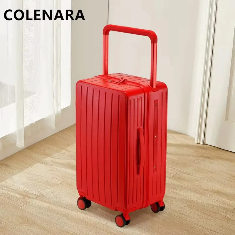 Многофункциональный чемодан COLENARA с зарядной станцией, 20242628 дюймов, большой вместимости, на колесиках, ручная кладь для путешествий (art.: 3920d2e449f5b) - 3920d2e449f5b