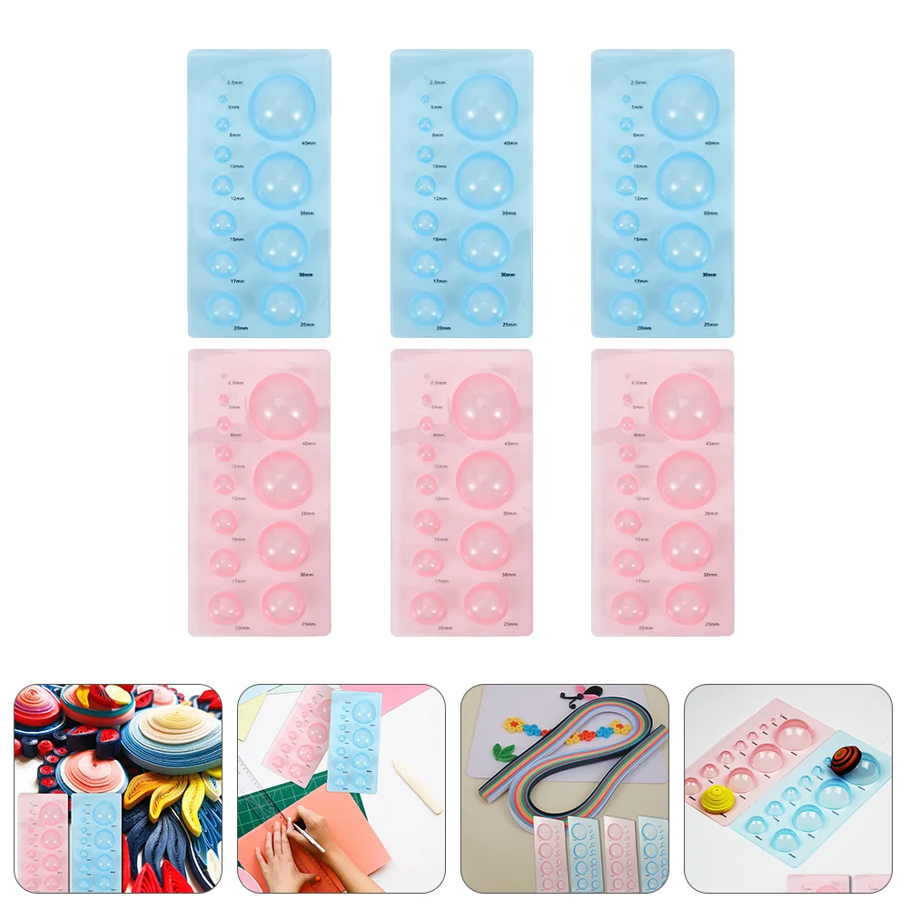 

Quilling Paper Kits Set Template Board Tool Starter Mold Kit Stripsart Beginnerswork Rollingpapercraft Stereoscopic Ruler Mould