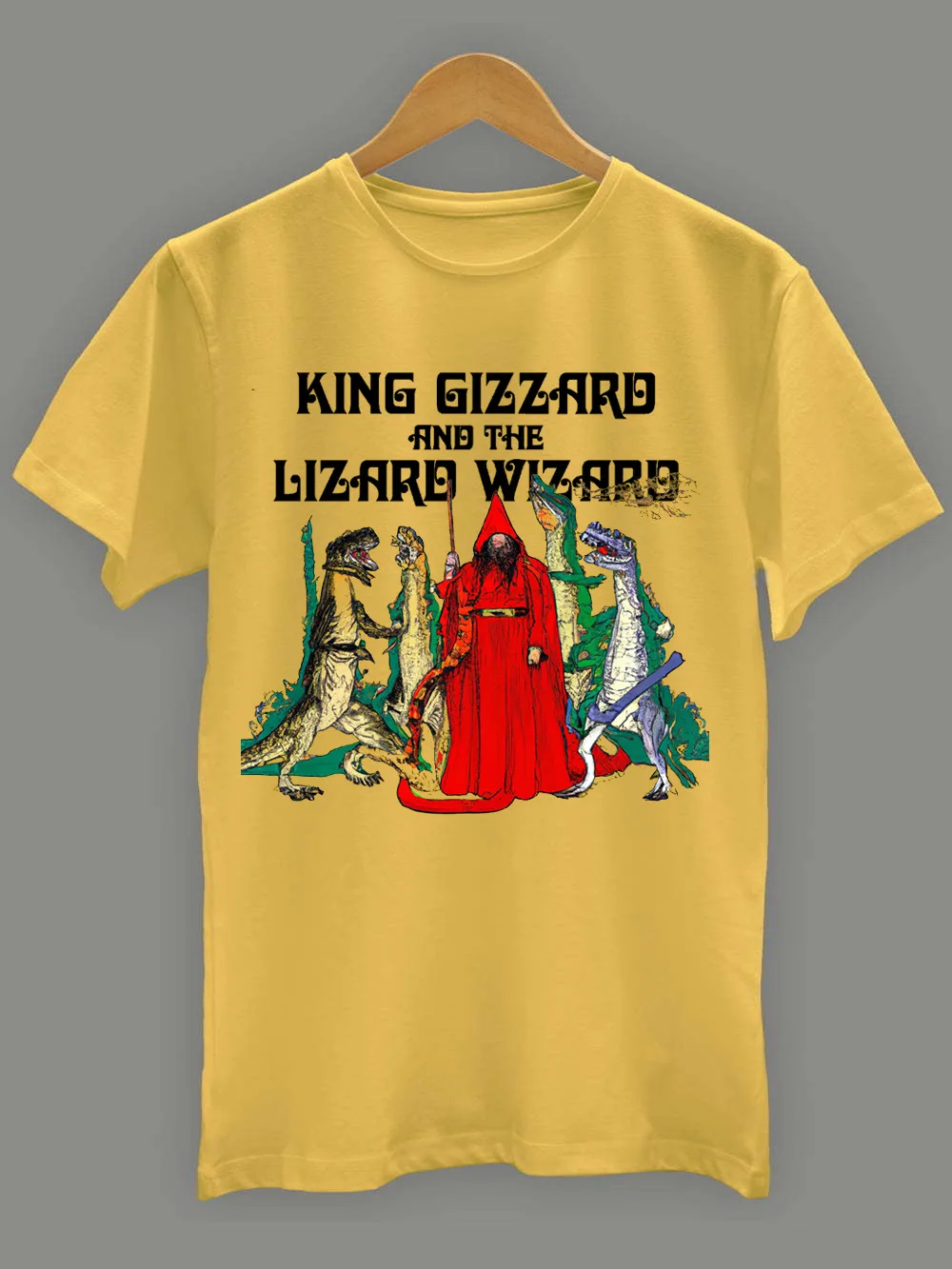 Новая футболка с принтом &quotКороль гизкард и ящерица&quot