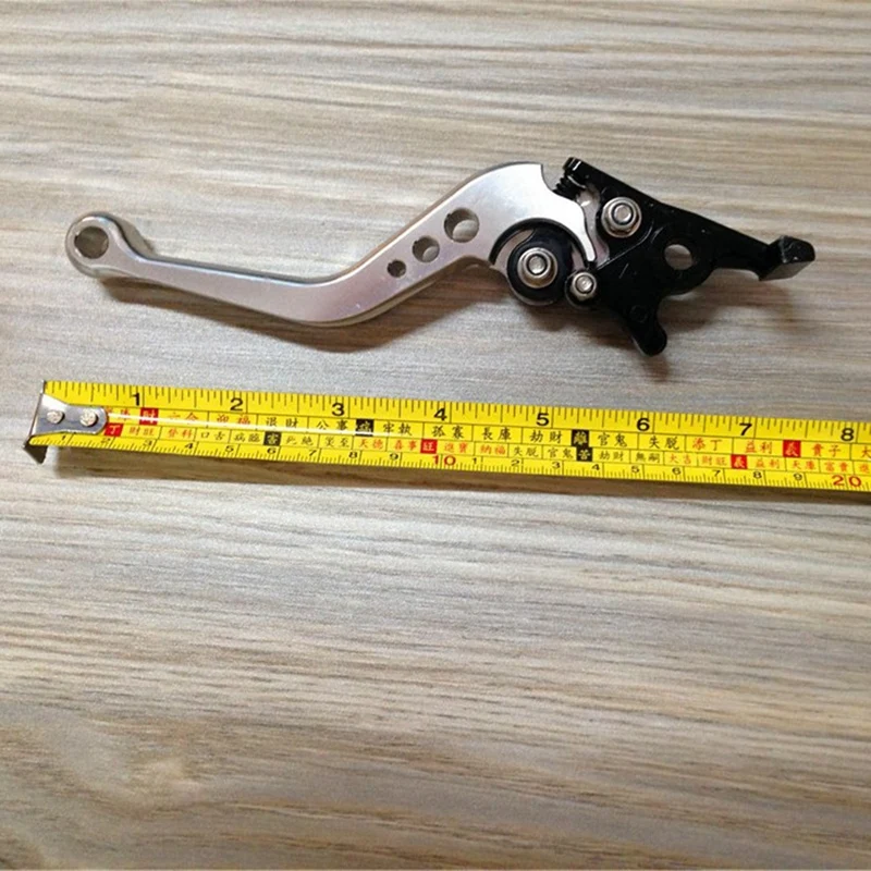 Moped Motorcycle Accessories Modified Brake Handle Horn Adjustable Hand Lever Gy6 Suitable For Imitation Fuxi Wisp Fire Eagle