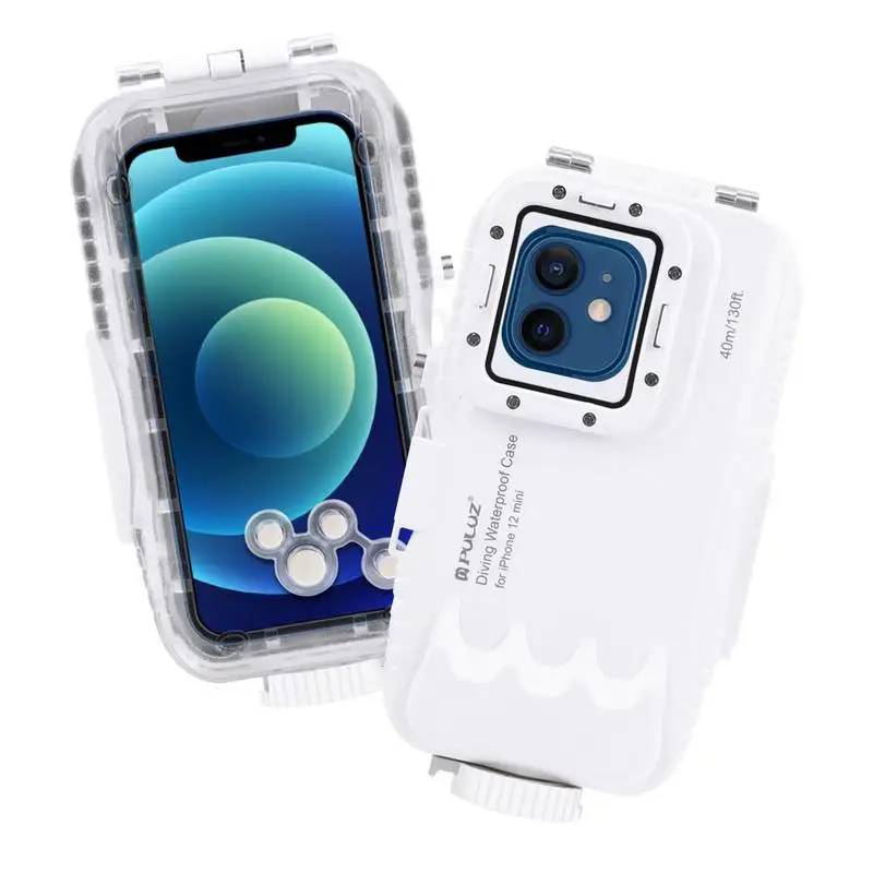 

Underwater Cell Phone Case For 13 12 Pro Max Waterproof Case Diving Snorkeling Smartphone Cover For 12 Mini Under Water Video