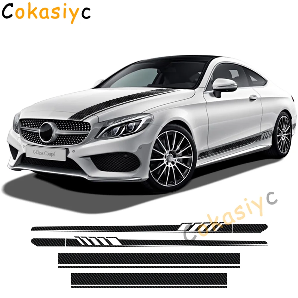 

Наклейки на крышу автомобиля Mercedes Benz C Class W205, 2 двери купе C205