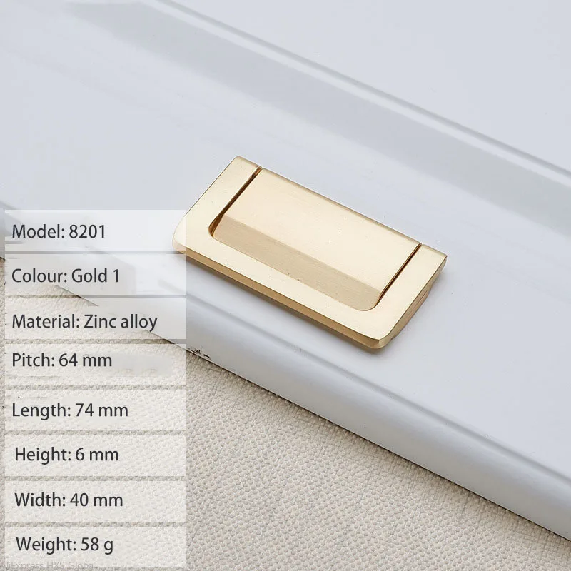 1 шт. ручка-татами из цинкового сплава | Ручки для шкафов