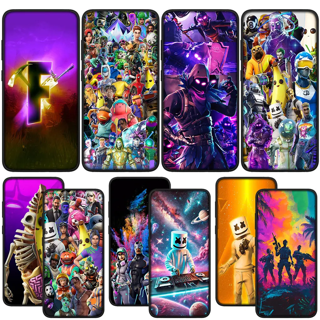 Game F-ForTniTes-Poster T-TniTes Soft Phone Cover for Xiaomi Redmi Note 13 8 7 12 Pro A3 13C 12C 14C 8A 7A 8T A3X 4G 5G Case