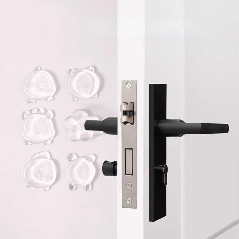 

10pcs Damper Pad Self Adhesive Silicone Rubber Bumpers Soft Transparent Anti Slip Shock Absorber Feet Transparent Wall Protector