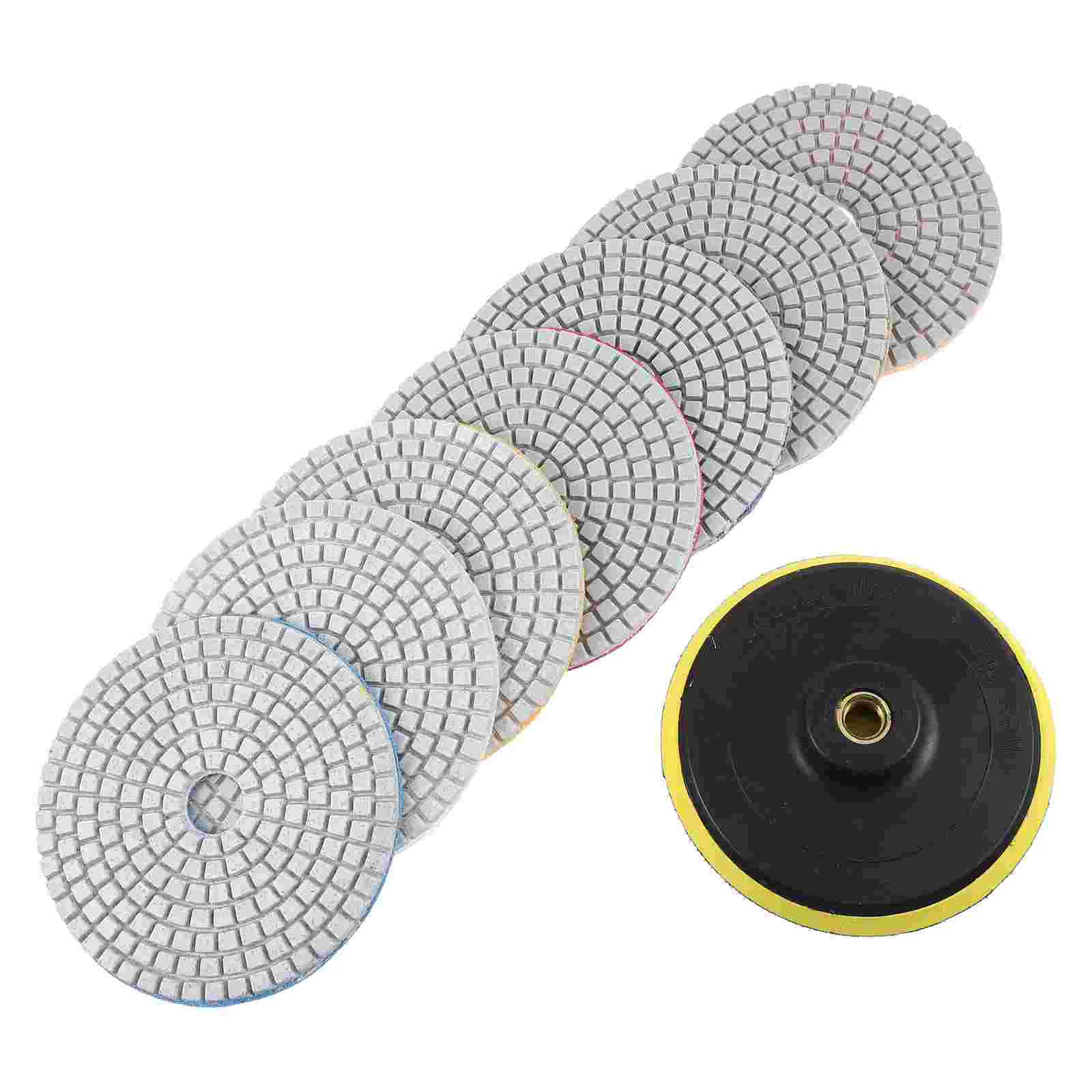 Polishing Pads Pad Granite Sanding Grinding Ceramic Polish Diamondgrinder Tools Wet Dry Kit Backer 