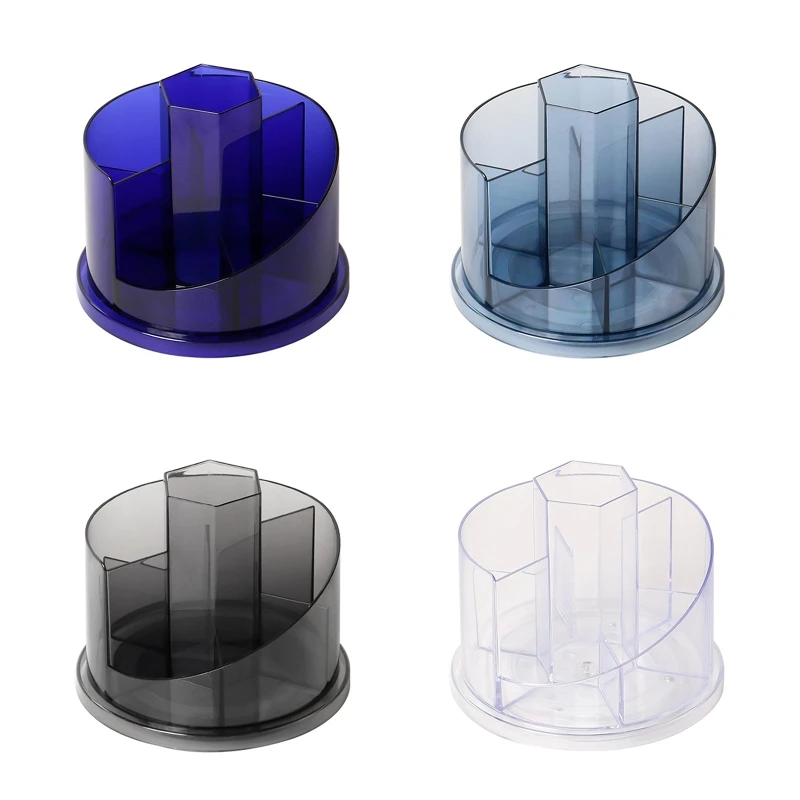 

360 Degree Rotation Multifunctional Pen Holder School Office Stationery
