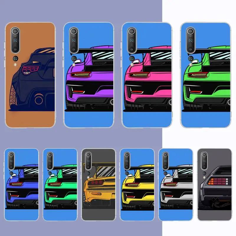 

Japan JDM Sports Cars Comic Phone Case for Samsung S21 A10 for Redmi Note 7 9 for Huawei P30Pro Honor 8X 10i cover