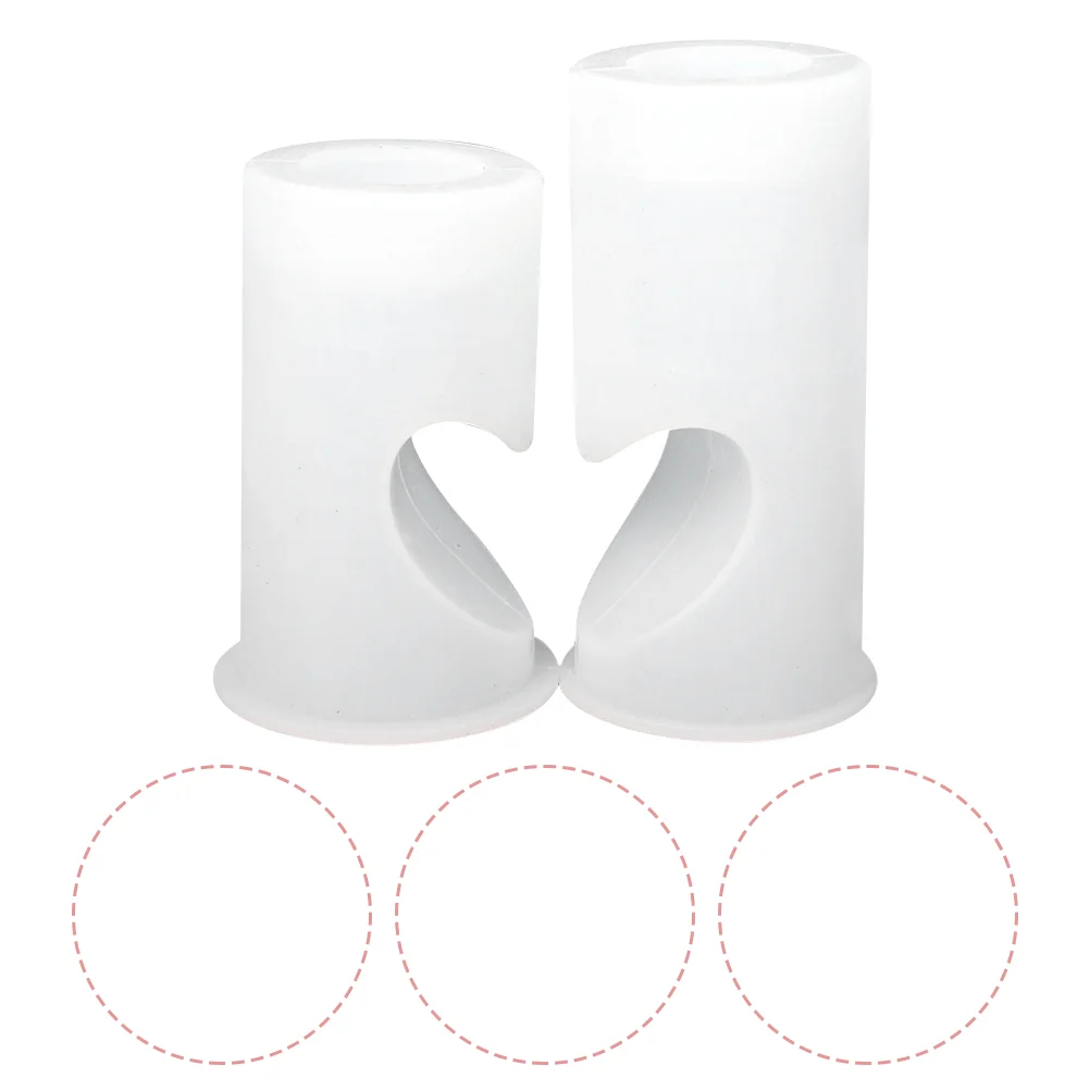 

Silicone Molds Stick Practical Mouldcandlestick Heart Resin Tealight Holder
