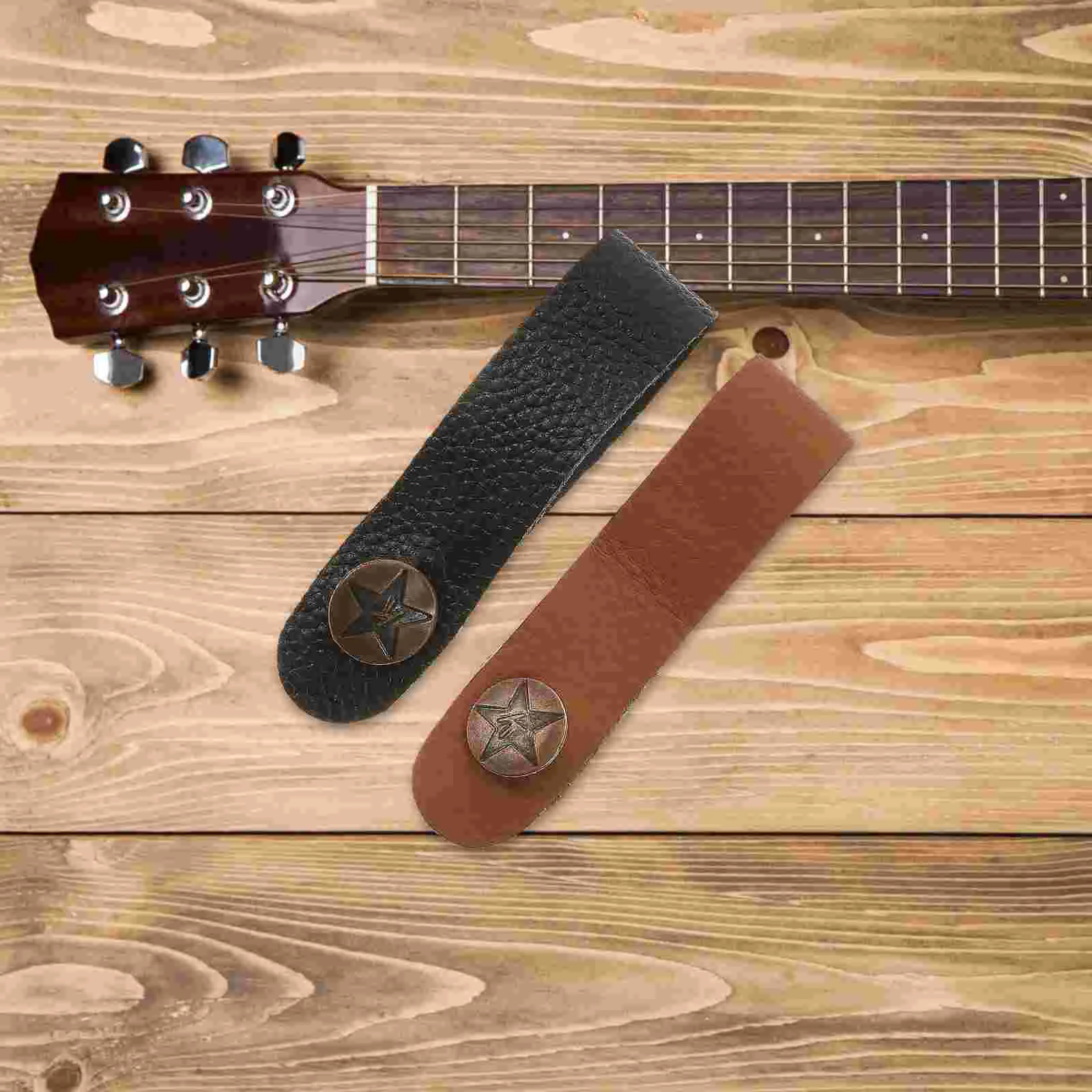 

2pcs Guitar Neck Strap Button Headstock Strap Tie Guitar Strap Button