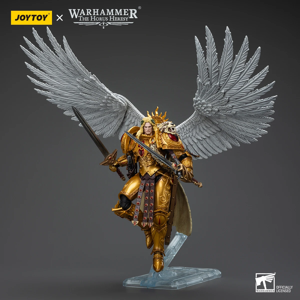 Фото Игрушка Joy, аниме-фигурка Warhammer 40K Blood Angels Sanguinius Primarch of the IXth Legion, экшн-фигурка, 18 см, декор, подарок на день рождения №3