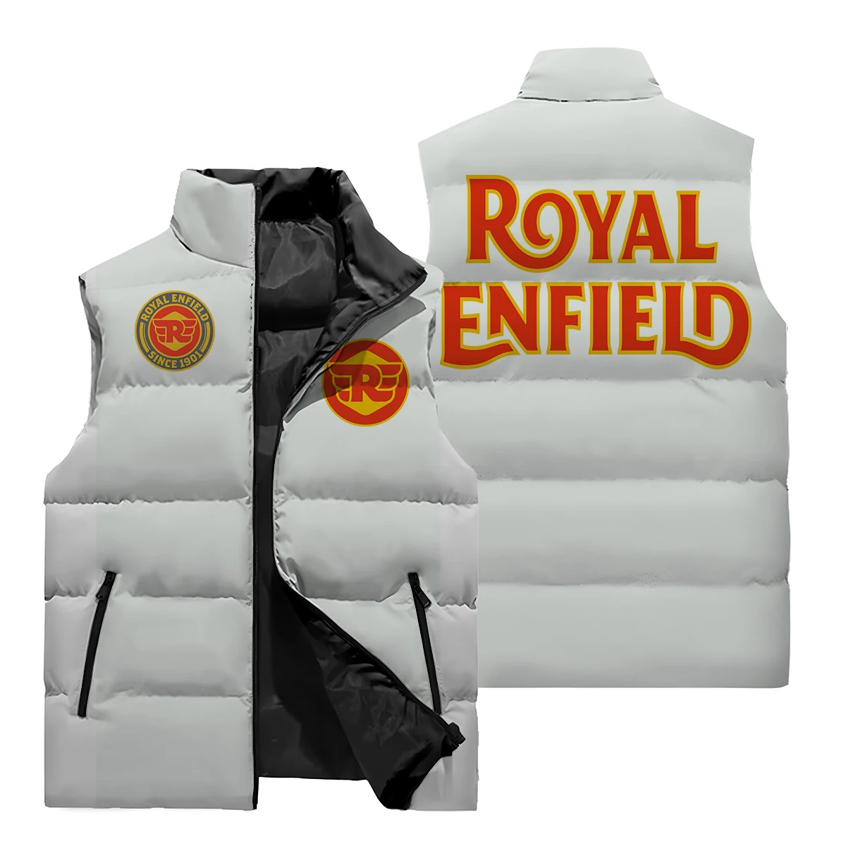 3D пуховик мужское зимнее пальто без рукавов элитный дизайн удобный мужской