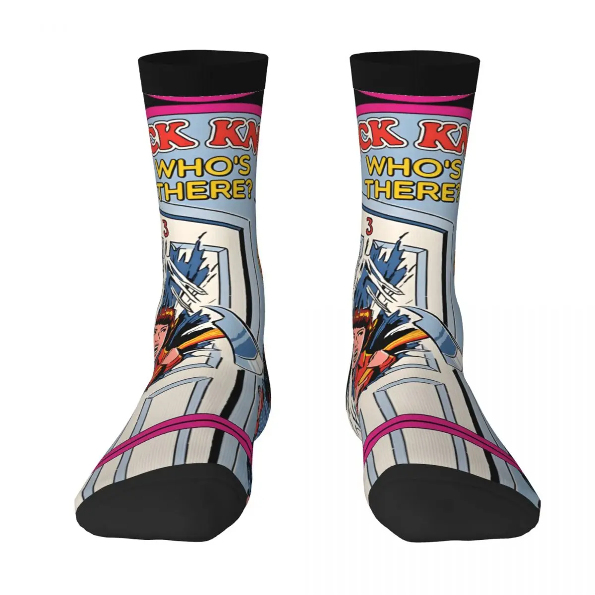 Śmieszne szalone skarpety dla mężczyzn konkurencyjne hip-hopowe Harajuku steven rhodes szczęśliwy jednolity wzór drukowane chłopięce uciskowe