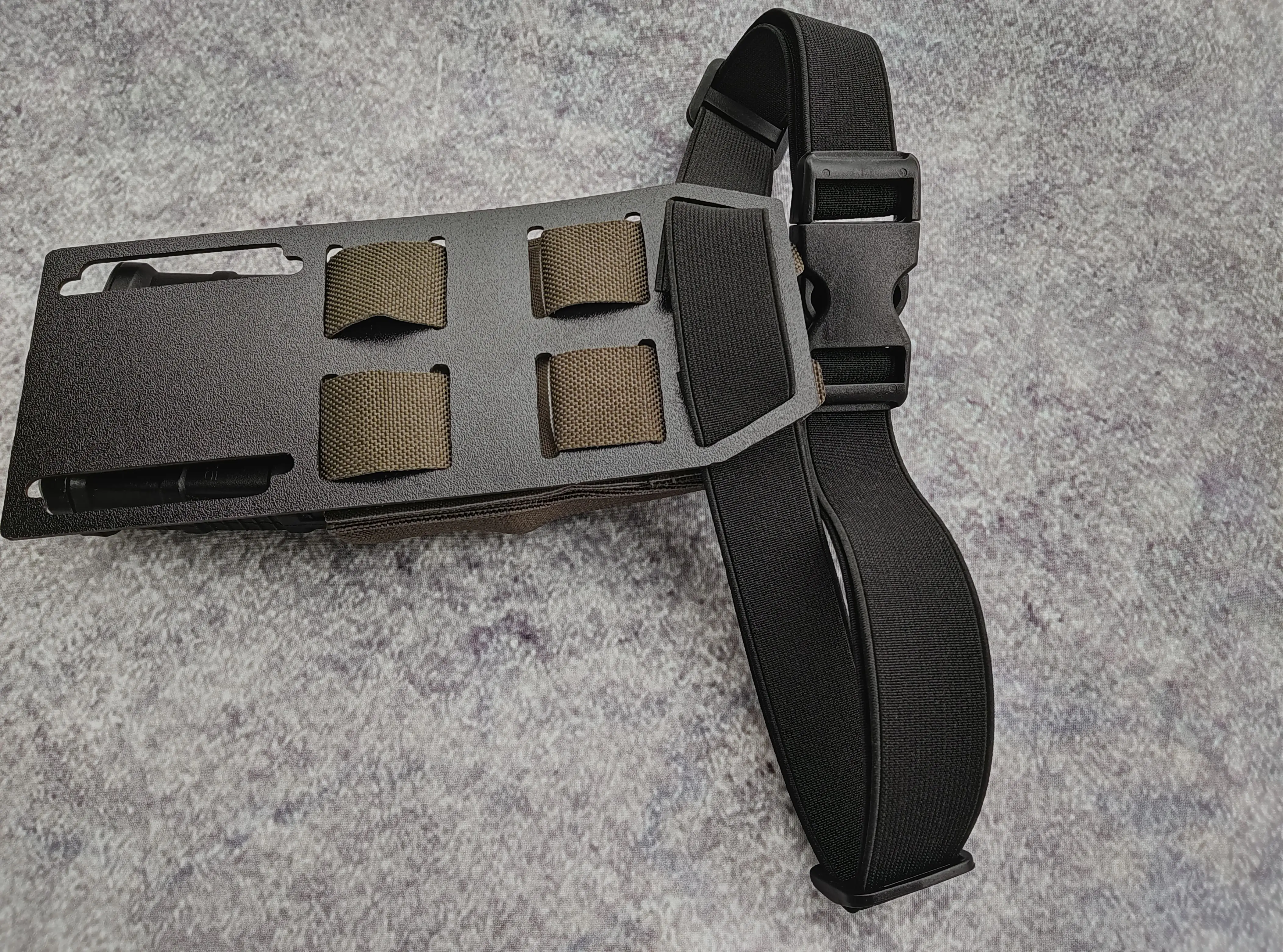 Drop Leg Platoform MOLLE быстросъемная тонущая пластина адаптер для кобуры тактический