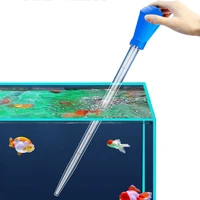 lengthen pipettes aquarium siphon fish tank vacuum cleaner simple cleaning tool for aquarium water changer 29cm 45cm 30ml 50ml