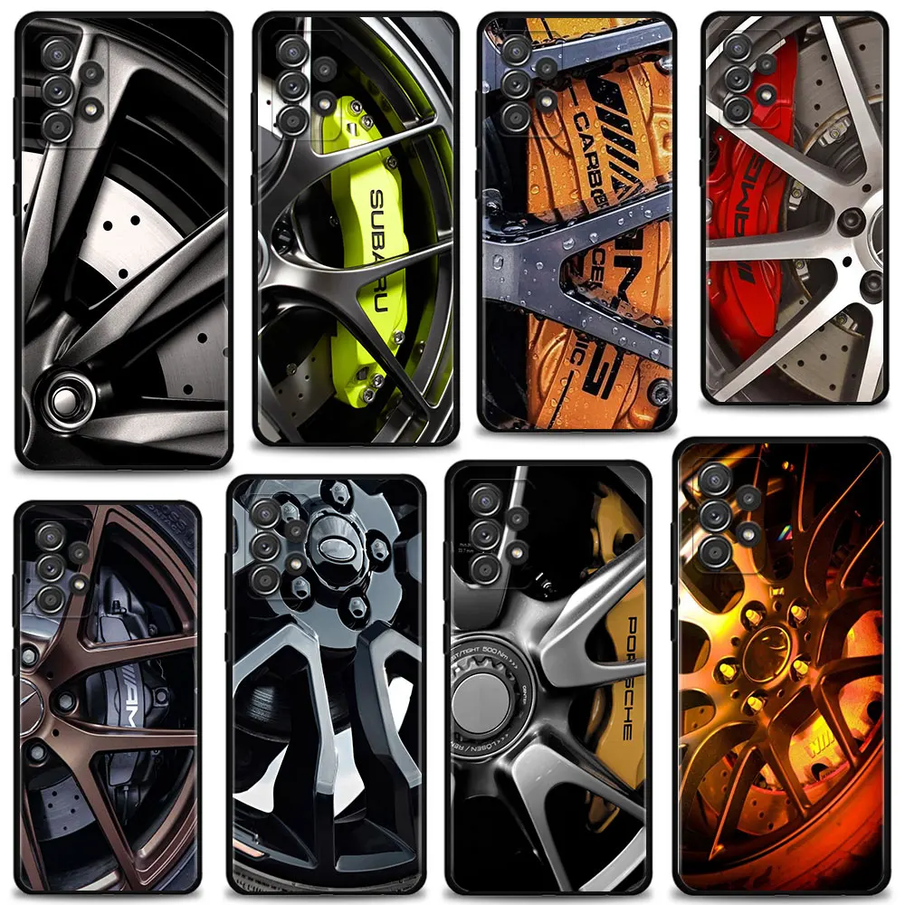 

Phone Case Cell For Samsung A32 4G A52 A12 A31 A72 A51 A21s A71 A02s A41 A73 A03s A23 A22 A13 A52s 5G A33 Sport Car Hub