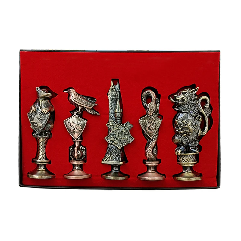 Волшебный школьный штамп уплотнительное восковое уплотнение Набор подарочных