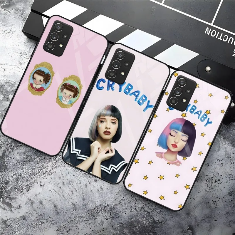 

Melanie Martinez Phone Case Glass For Samsung S22 Ultra S30 S7 Edge S8 S9 S10 5G S10E S10 S20 Fe S20 S20 S21 Plus Pro