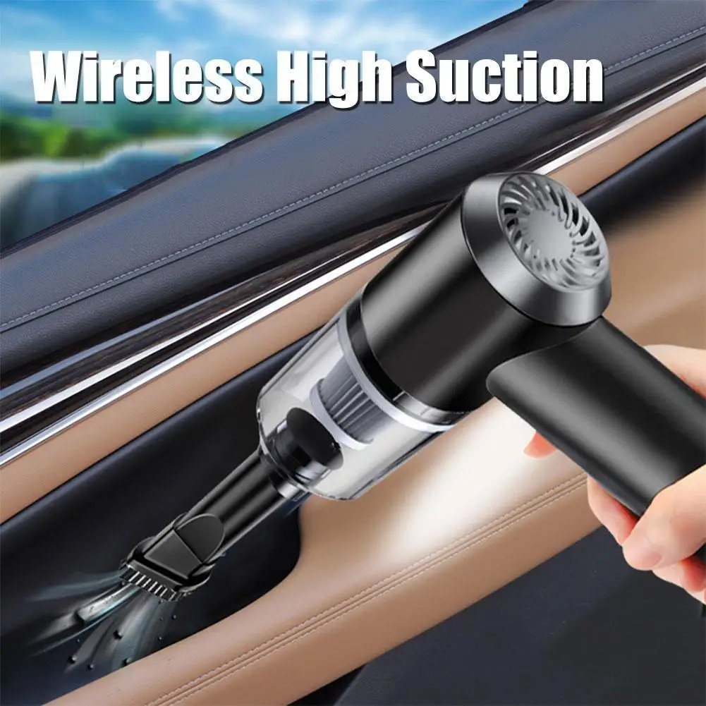 

Wireless Car Vacuum Cleaner 6000pa Cleaner Cordless Handheld Auto Vacuum Home Appliance & Car Dual Use Vacuum Cleaner