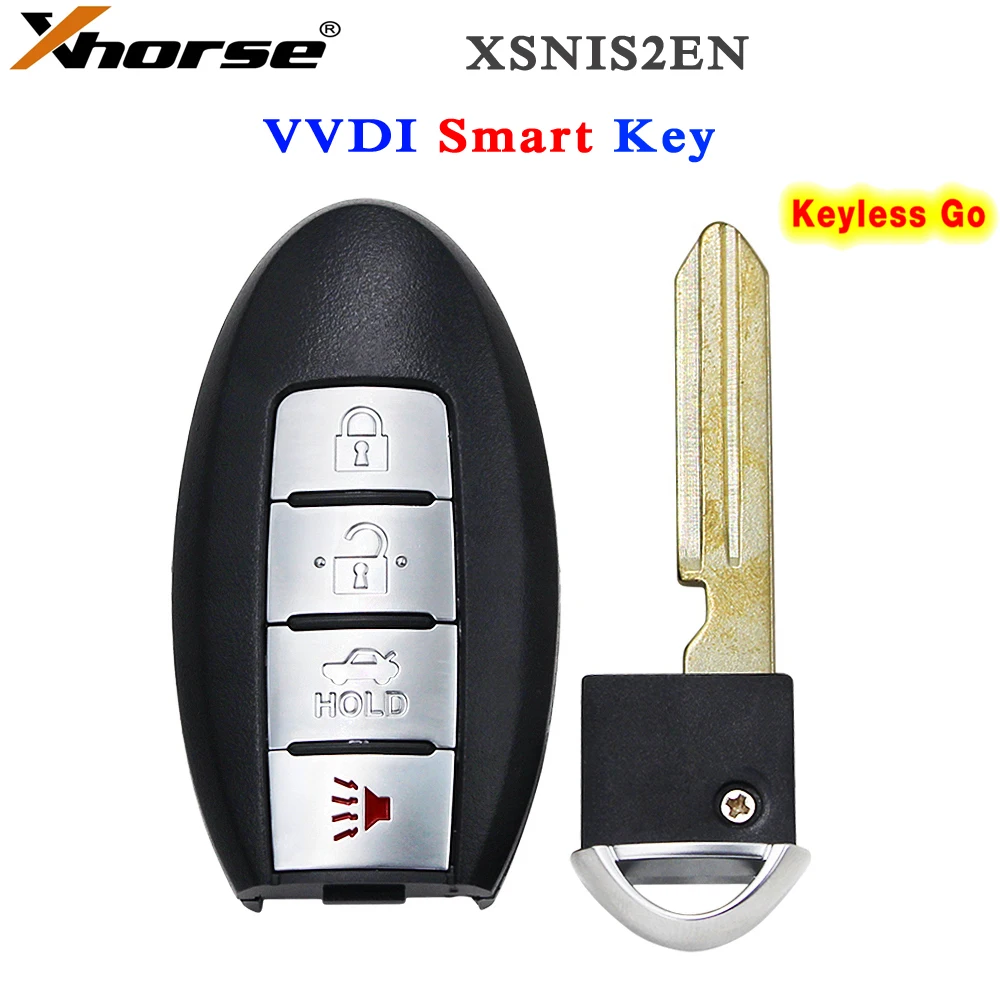 

Универсальный смарт-ключ XHORSE VVDI, Бесконтактный пульт дистанционного управления PN: XSNIS2EN глобальная версия для VVDI Mini Key Tool Max Pro для Nissan Style