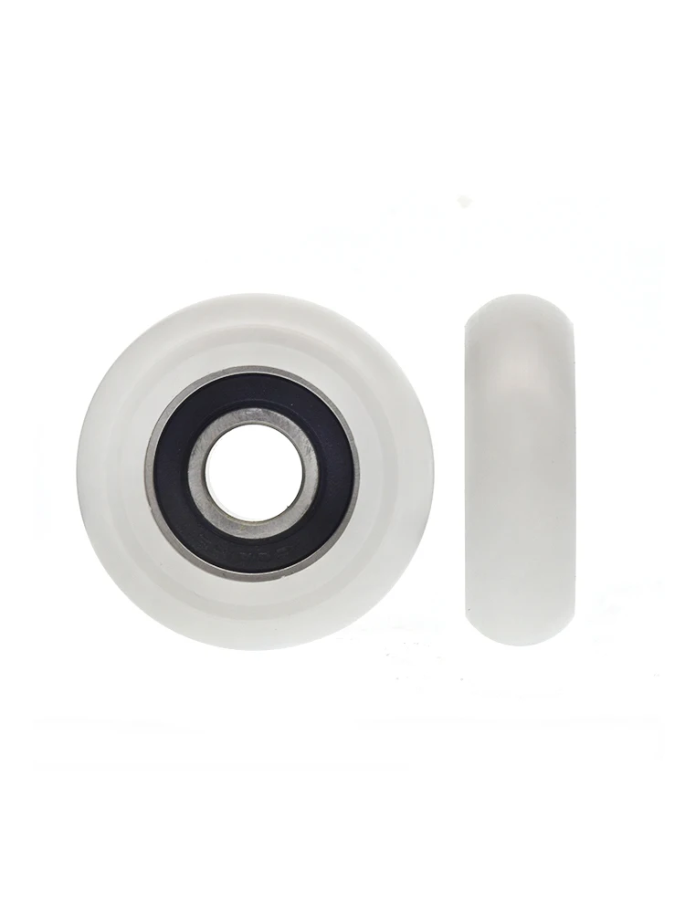 1 шт. 12x45x14 мм сферическая дуга r8 роликовое колесо с полиоксиметиленовым покрытием
