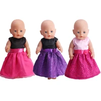 doll dress 18 inch american doll girl toy 43 cm baby newborn clothing accessories boy and girl holiday gifts