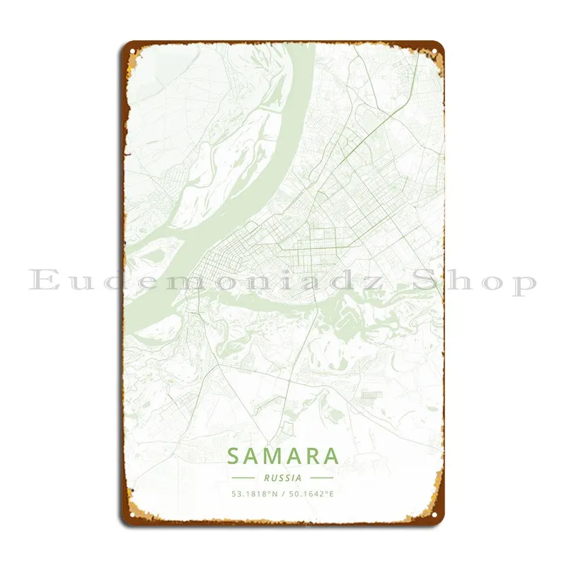 

Samara Russia Metal Sign Cinema Cinema Create Designer Bar Tin Sign Poster
