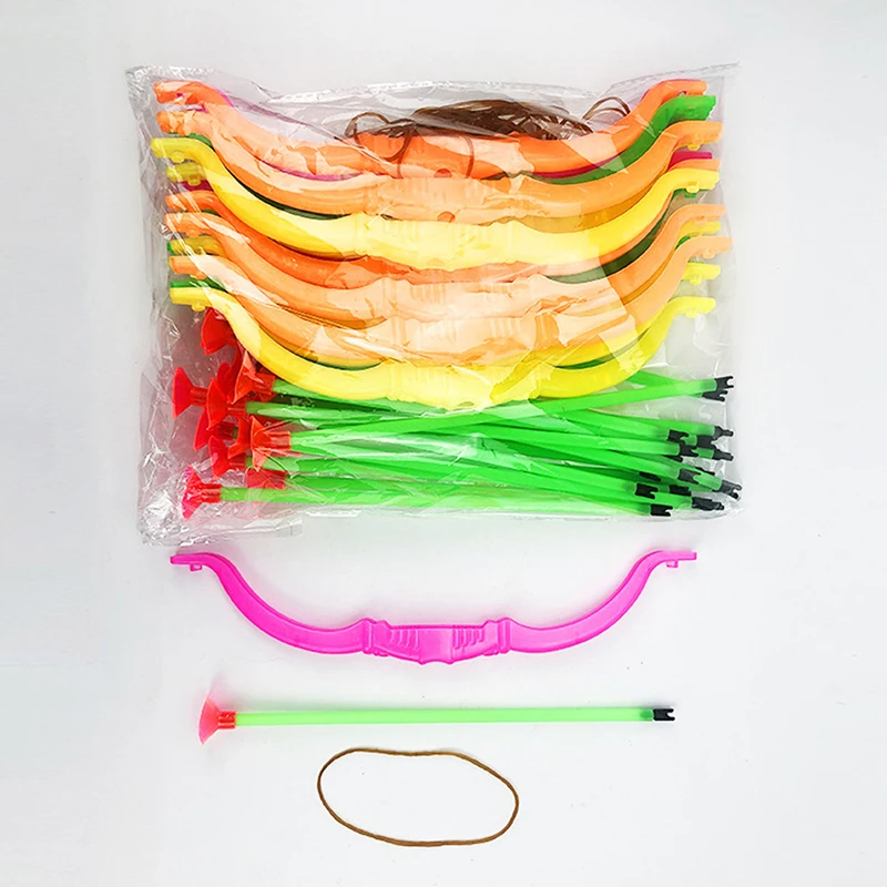 

1Set Kids Shooting Outdoor Sports Toy Bow Arrow Set Plastic Toys Outdoor Funny Shooting Tools