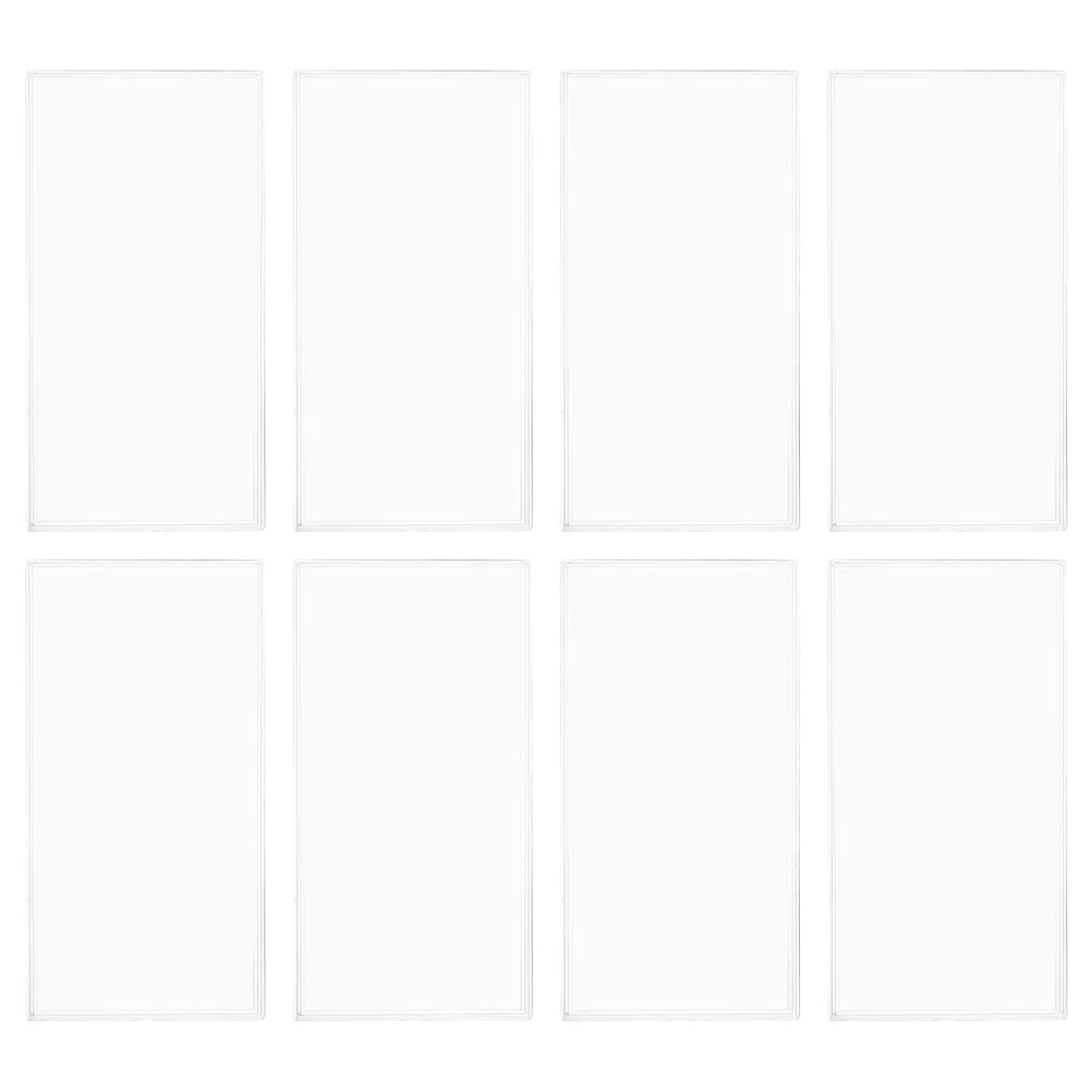 8 шт. органайзер для денег чехол сбора штампов коробка банкнот витрины подставка