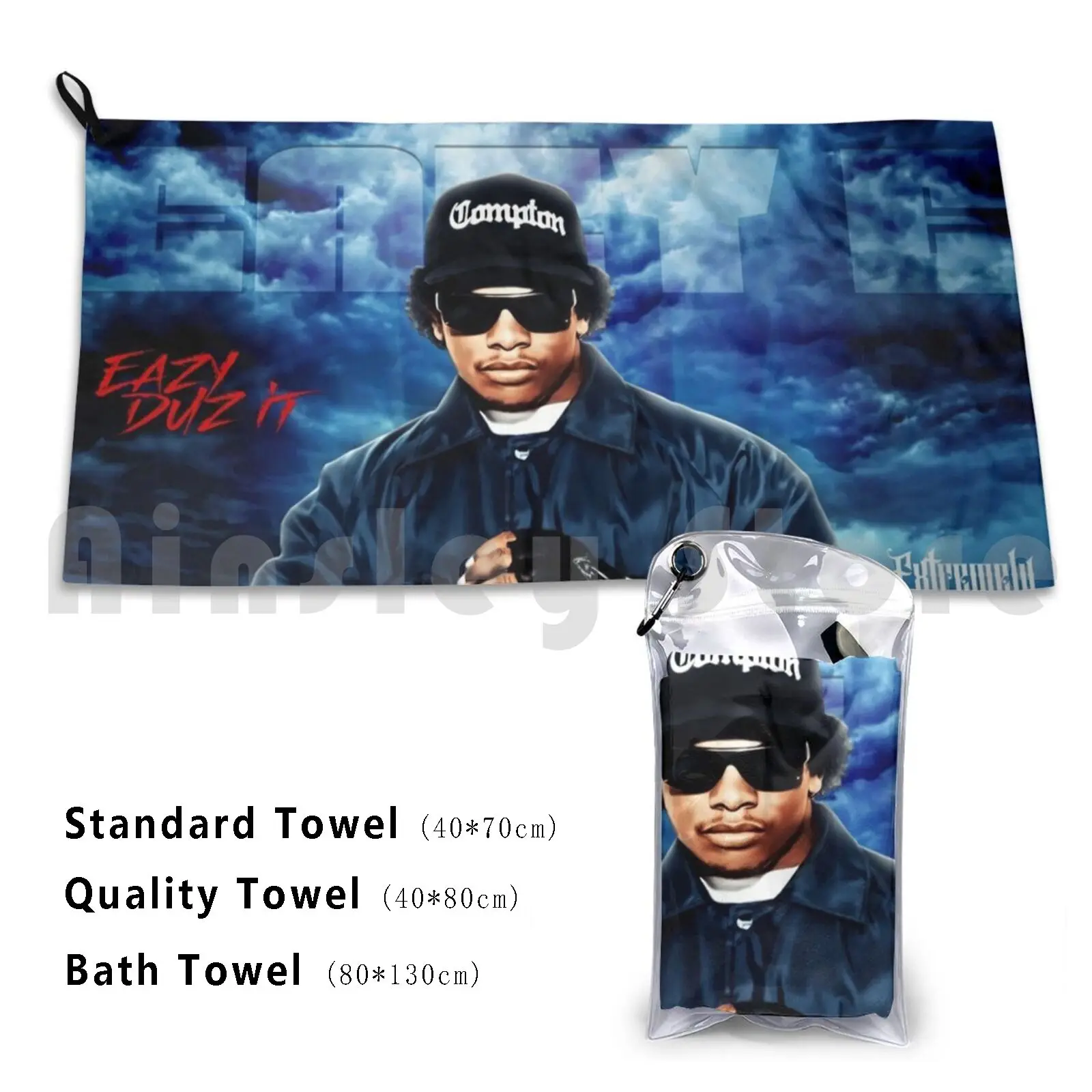 Eazy Duz It банное полотенце пляжная Подушка Easy E Ruthless West Coast Rap Nwa |