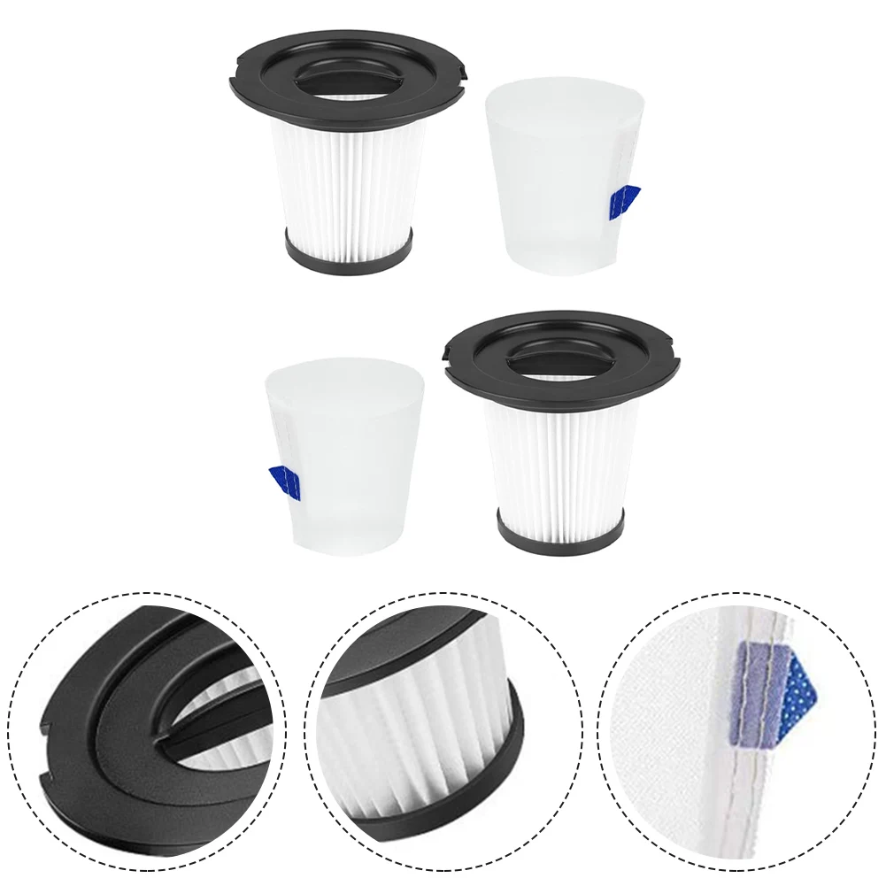 

2Pcs Filters For INSE For N6 & N6S Cordless Stick Cleaner Vacuum Cleaner Household Filter Cleaning Attachment