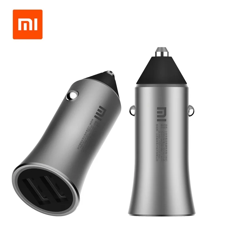 

Автомобильное зарядное устройство Xiaomi, 18 Вт, два порта USB