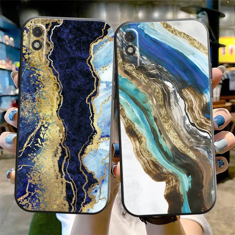 

Marble Pattern Phone Case For Xiaomi POCO F3 GT X3 Pro X3 GT M3 M3 Pro X3 X3 NFC Silicone Cover Soft Carcasa Black Back Funda