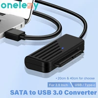 onelesy sata to usb 3 0 cable for 2 5 inch hdd ssd hard disk uasp type c to sata adapter plug and play usb sata cable for laptop