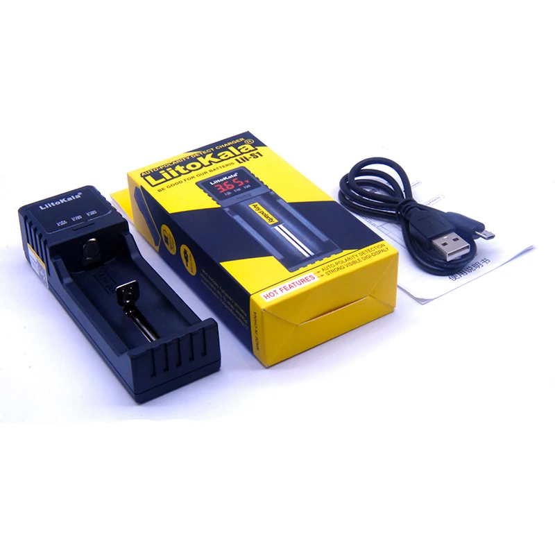 Liitokala lii S1 2 4 6 8 18650 26650 21700 Lithium battery AA 1.2V Ni-MH 3.2V LiFePO4 charger |