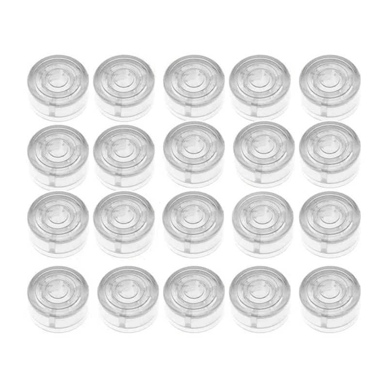 

20PCS/Set Effect Pedal Protection Caps Foot Nail Cap Protection Cap For Guitar Effect Pedal Protection Cap