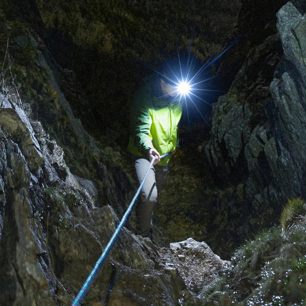 

LED High Brightness Headlamp Unisex Emergency Flashlight Adjustable Running Headlight Hand-Free Fishing Spotlight
