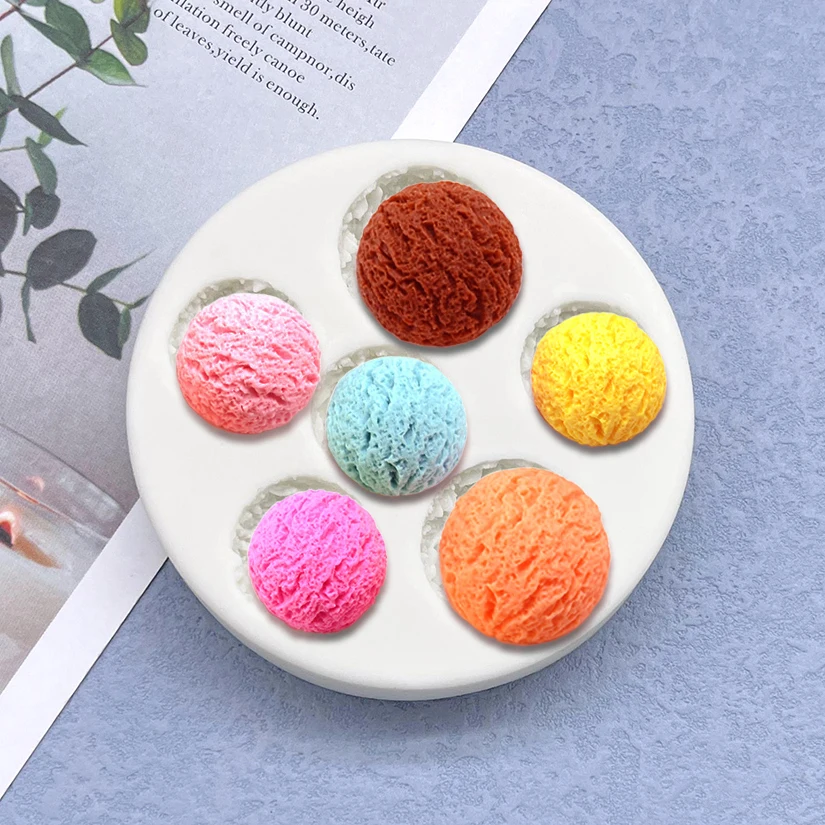 

Силиконовая форма для выпечки торта в форме мороженого