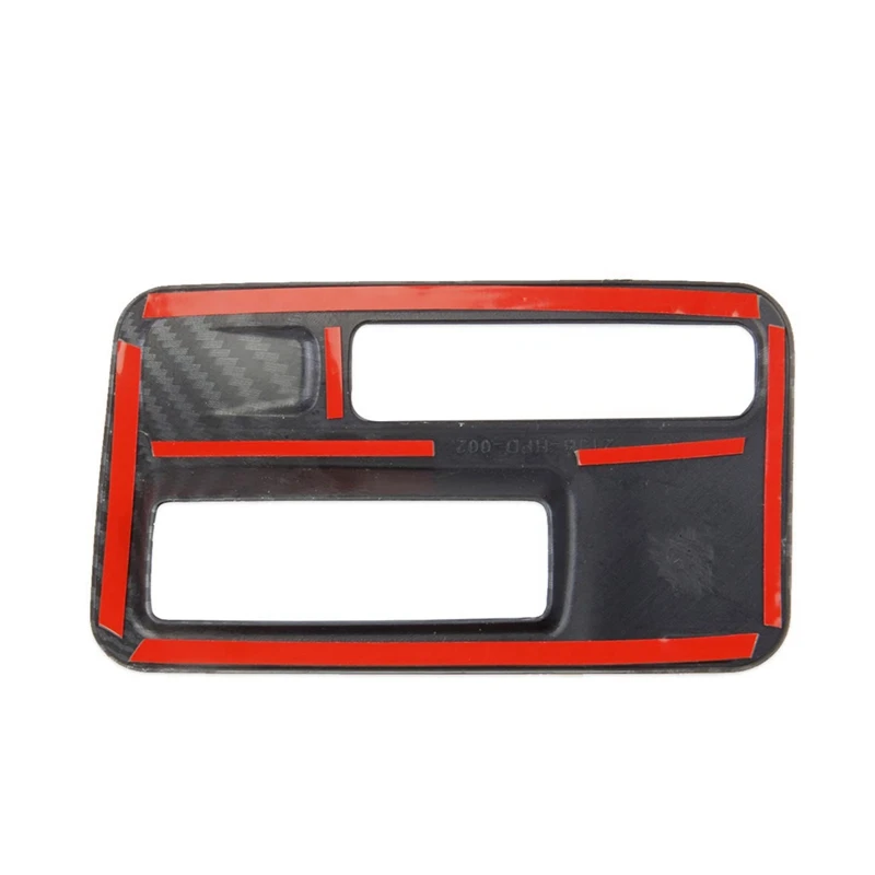 1 шт. кнопки переключателя автомобильной фары обшивка панели узор из углеродного