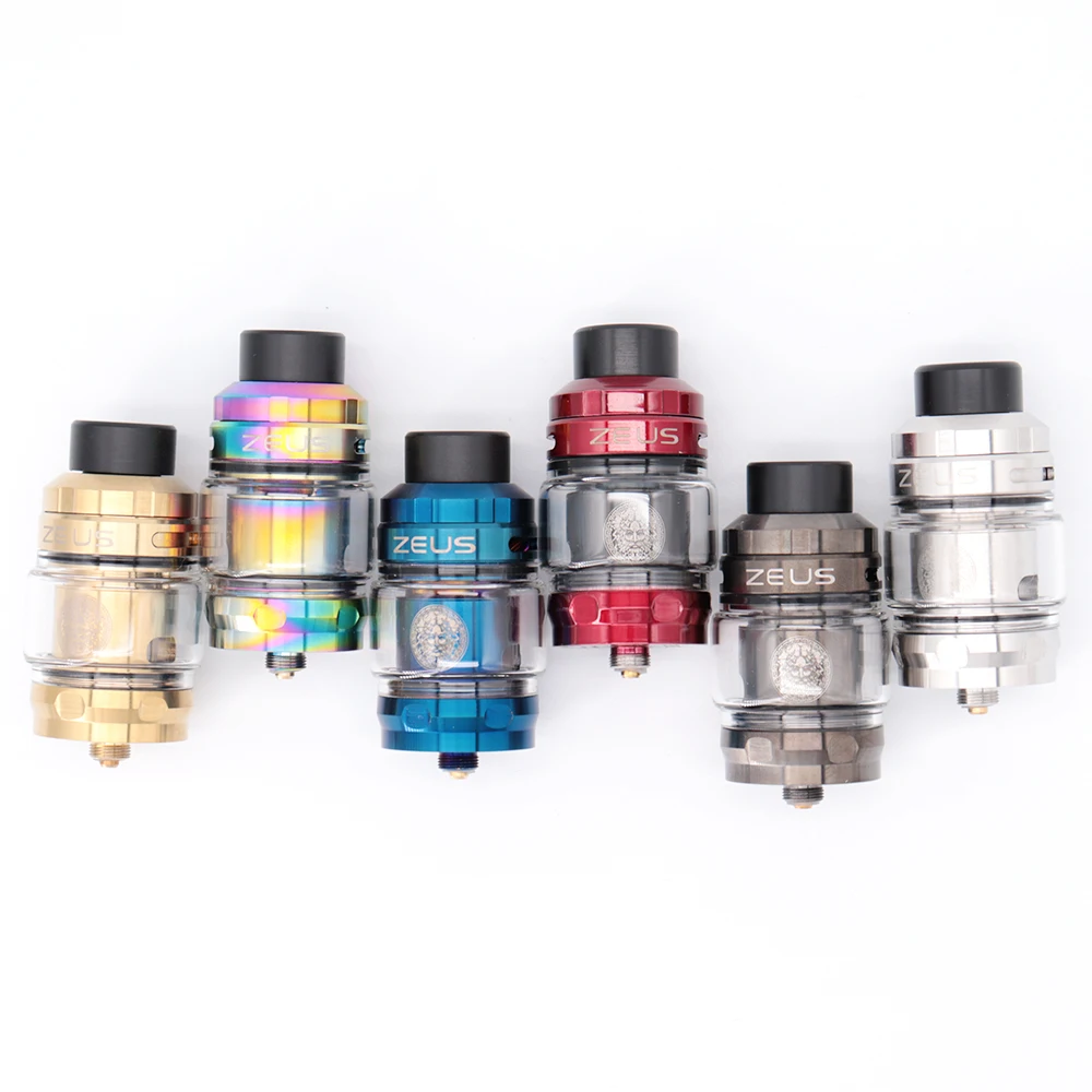 

NEW Zeus Sub Ohm Tank 2ml/5ml Capacity Atomizer 810 drip tip Mesh Z1 Coil 0.4ohm/0.2ohm VS ZEUS X Vape RTA tank