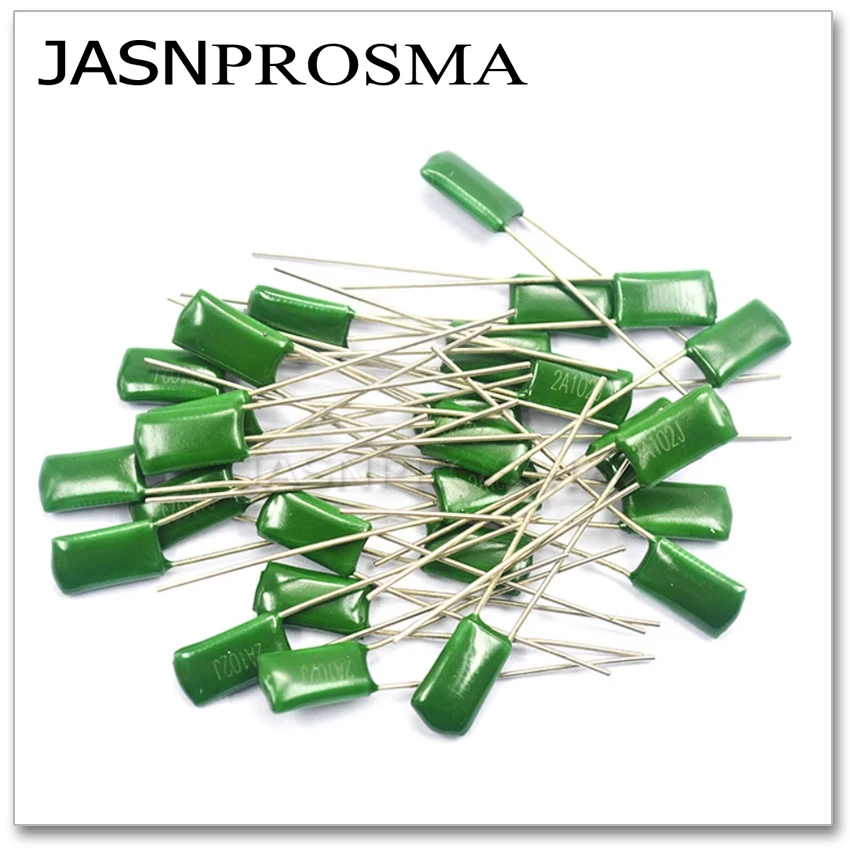 JASNPROSMA 1000 шт. 100 В 2A221J 2A331J 2A471J 2A561J 2A681J 220PF 330PF 470PF 560PF 221J 471J 2A 5% полиэфирный конденсатор