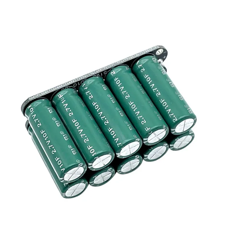 Фото 1 комплект PowerStor Aerogel 27 В 1F 0,5F автомобильный выпрямительный модуль односторонний контур 2,7V10F 5F 10 шт. группа подключения серии №5