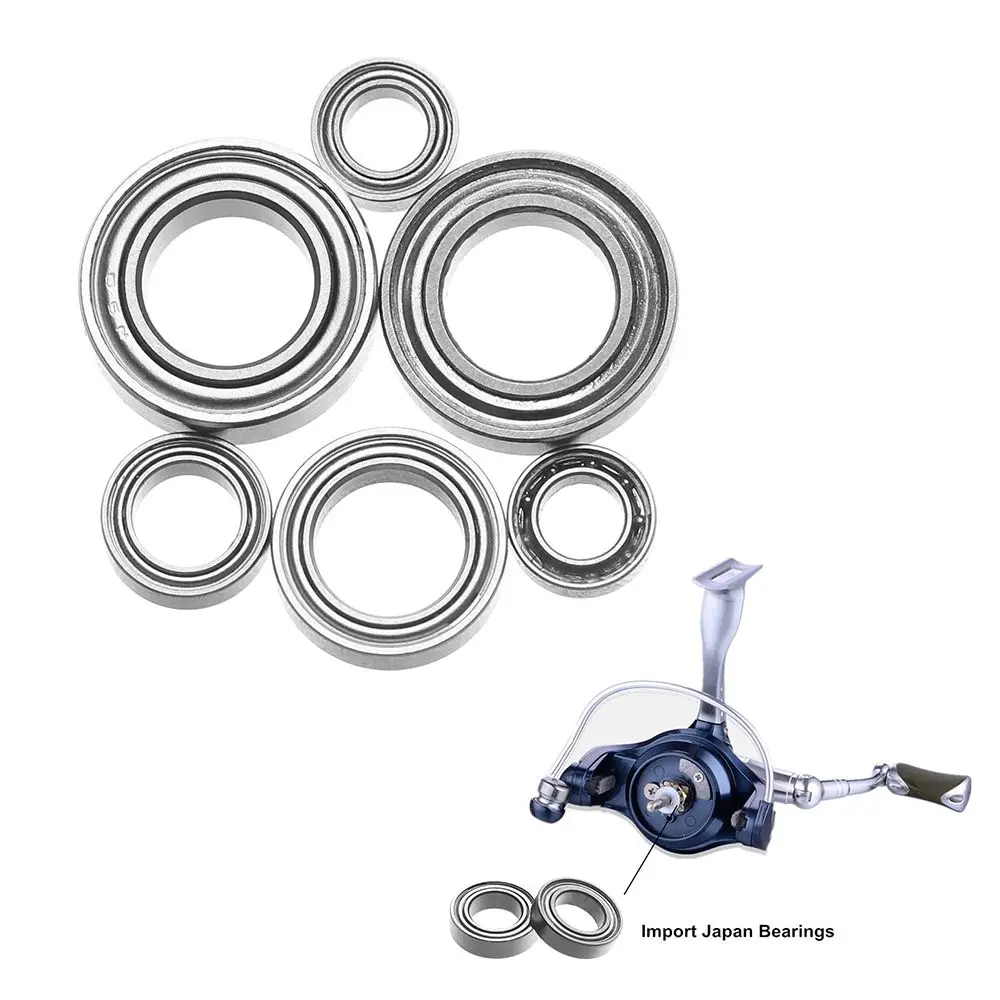 

Fishing Sealed Bearings Stainless Steel Reel Accessory 6 Size for Fishing Reel