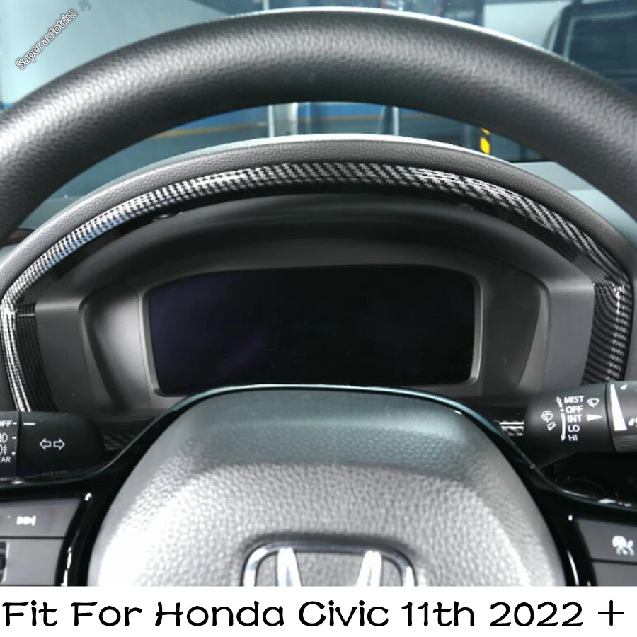 

Dashboard Display Meter Frame Speedometer Gauge Cover Trim Fit For Honda Civic 11th 2022 2023 Car Interior Refit Accessories