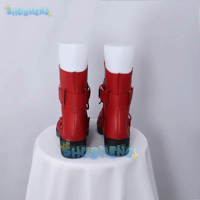 Обувь для косплея финальной фантазии Tifa Lockhart аниме в китайском стиле Хэллоуин