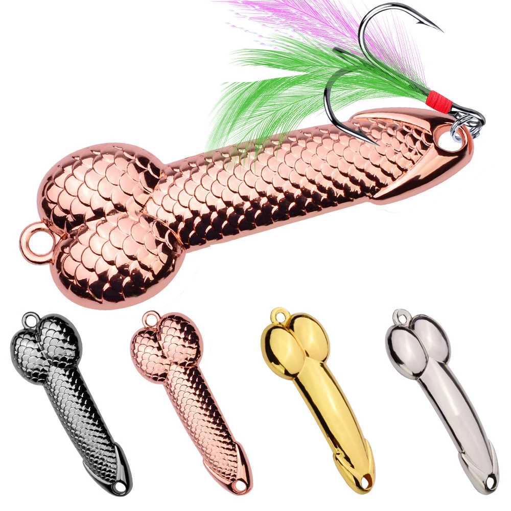 

Hard Metal Fishing Lure Spoon Artificial Bait Sequins Vibration Spinner Feather Sinking Fishing Accessories Tackle For Bass Pike